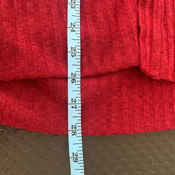 Available by Angela Fashions Red Open Cardigan Sweater Small New with tag - Picture 7 of 9